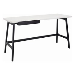 Picture of Windemere Desk, Black/White Wood Iniko