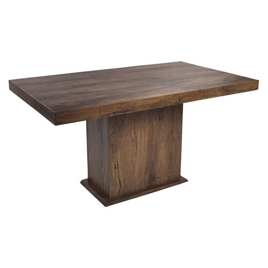 Picture of Windsor Dining Table MDF Antique Oak Citron Life