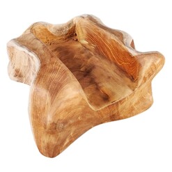 Picture of Wine Holder Teak Natural Whiskey Boyd Design