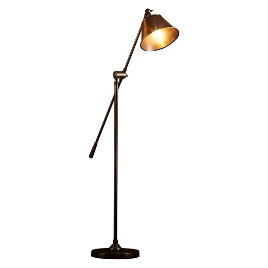 Picture of Winslow Floor Lamp in Antique Brass by Emac & Lawton