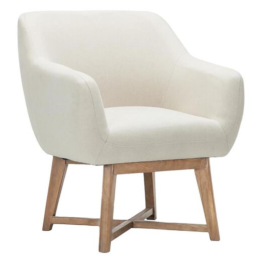 Picture of Woolf Armchair, Beige Polyester Resort Living