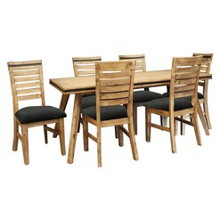 Picture of Worimi 7-Piece Dining Set in Black by Rothbury Home