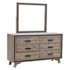 Picture of Worimi Dressing Table Wood Silver Brush Rothbury Home