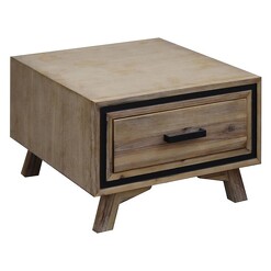 Picture of Worimi Side Table Wood Silver Brush Rothbury Home