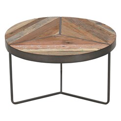 Picture of Wrap Coffee Table Metal Black/Brown SLH