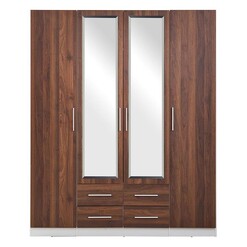 Picture of Xala Wardrobe Melamine Walnut HEQS