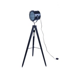 Picture of Xavier Classic Tripod Floor Lamp Matte Black