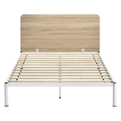 Picture of Yoona Chesca Bed Frame Metal Natural/White E-living
