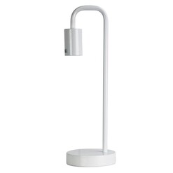 Picture of York Table Lamp in White by Oriel Lighting