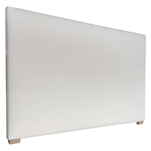 Picture of York Upholstered Bed Head, Oatmeal Fabric Cornermill