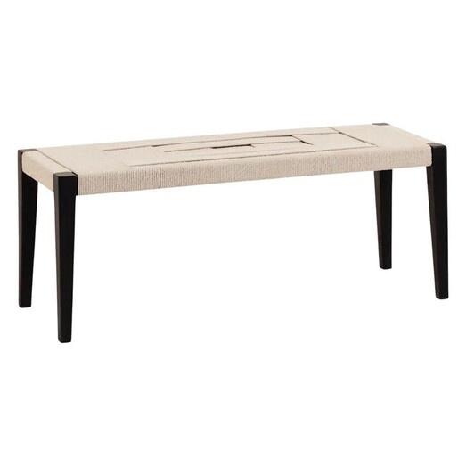 Picture of Yuna Bench Seat in Beige by Vida & Co.