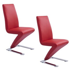 Picture of Z Dining Chair (Set of 2) Faux Leather Assorted Rothbury Home