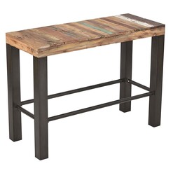Picture of Zango Bar Table Wood Black SLH
