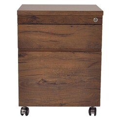 Picture of Zara Filing Cabinet, Small MDF Antique Oak Citron Life