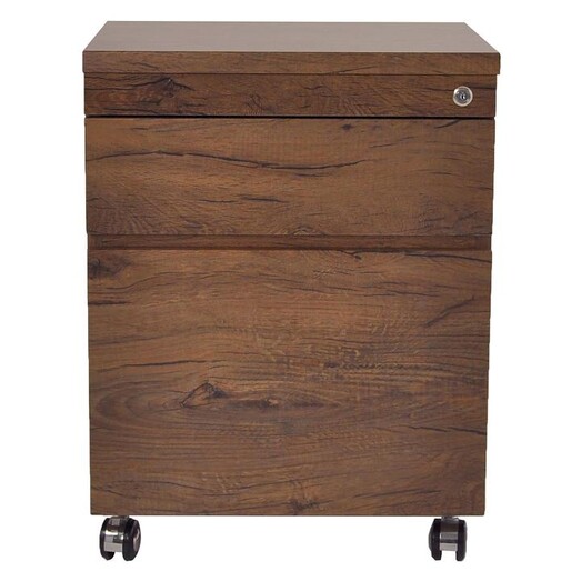 Picture of Zara Filing Cabinet, Small MDF Antique Oak Citron Life