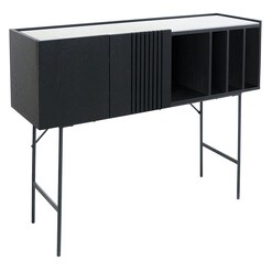 Picture of Zenith Console Table MDF Black Amalfi