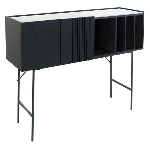 Picture of Zenith Console Table MDF Black Amalfi