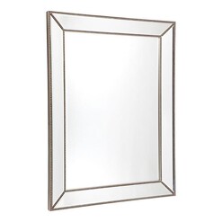 Picture of Zeta Wall Mirror, Antique Silver, Large MDF CAFE Lighting & Living