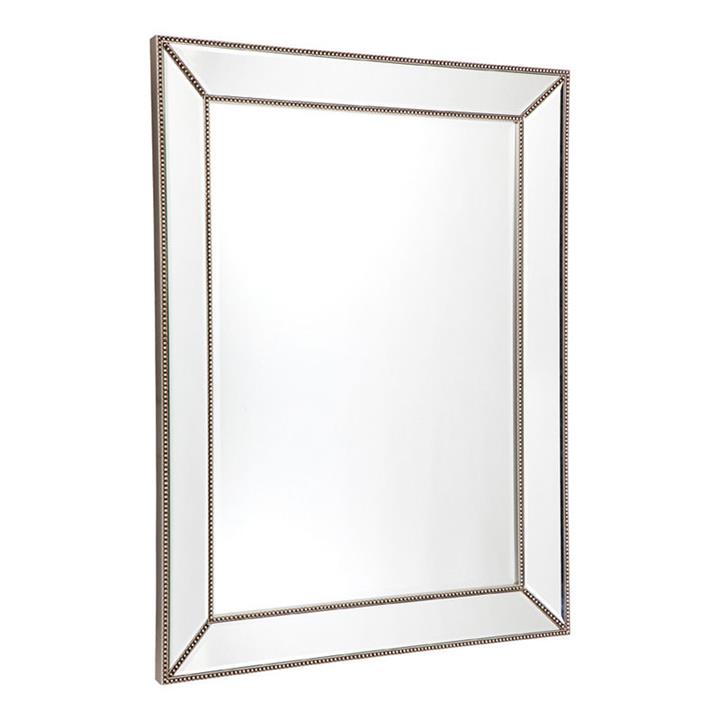 Picture of Zeta Wall Mirror, Antique Silver, Large MDF CAFE Lighting & Living