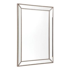 Picture of Zeta Wall Mirror, Antique Silver, Medium MDF CAFE Lighting & Living