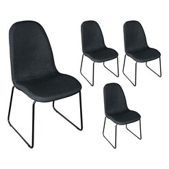 Picture of Zette Dining Chair (Set of 4) Fabric Assorted Dover Mason