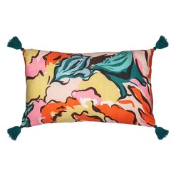 Picture of Zinnia Floral Breakfast Cushion by Amalfi