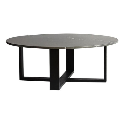 Picture of Zoe Round Marble Coffee Table Grey Satara