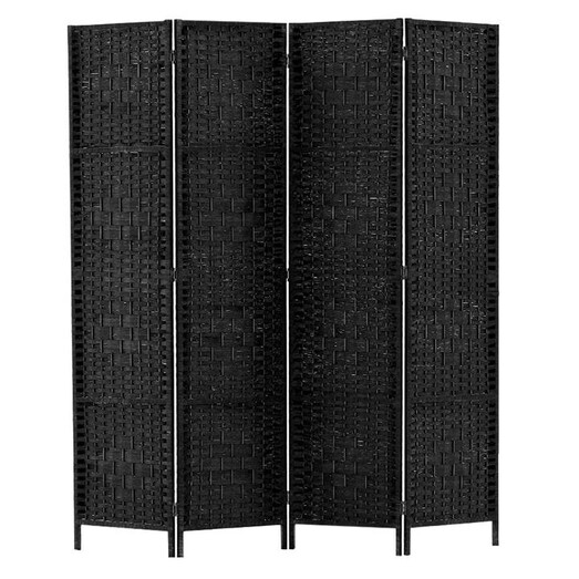 Picture of Zorka Room Divider, 4 Panels Wood Assorted Resort Living