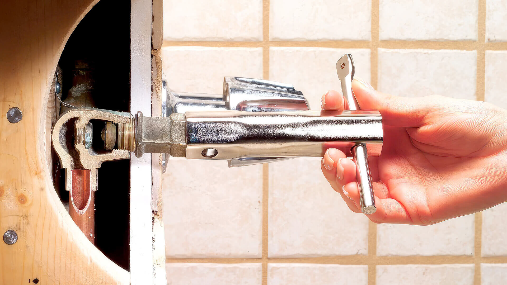 Fix Leaking Shower Tap 