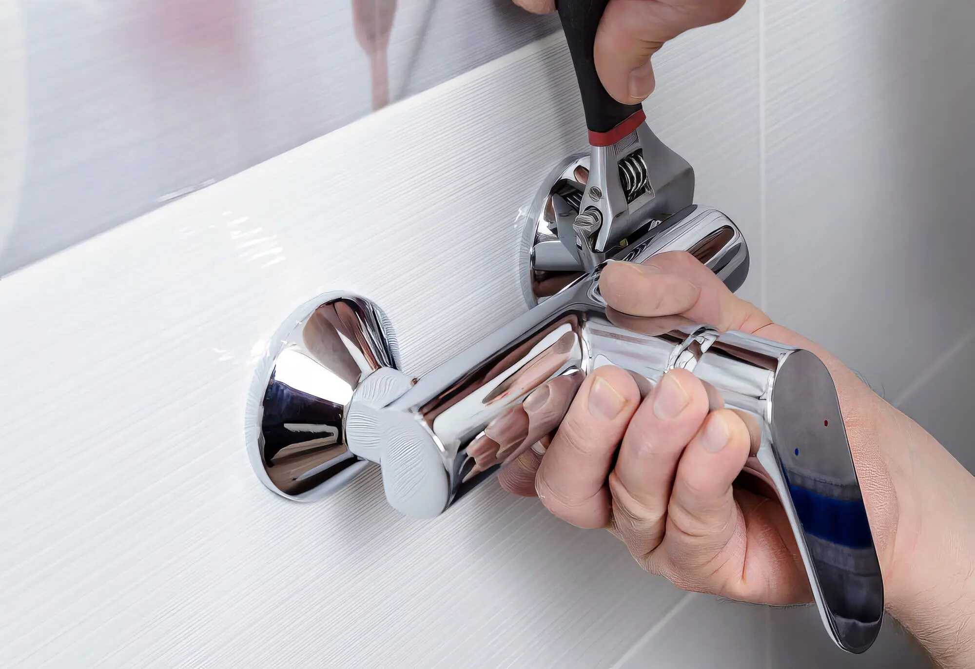 Repairing Shower Mixer Tap