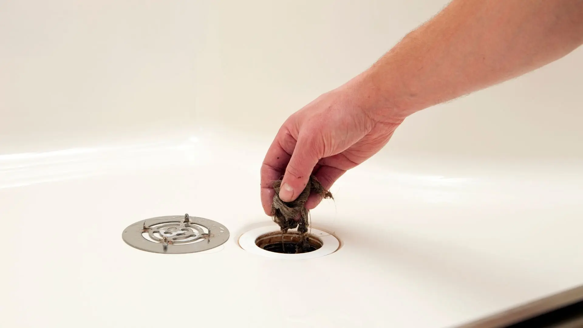 Removing Hair Shower