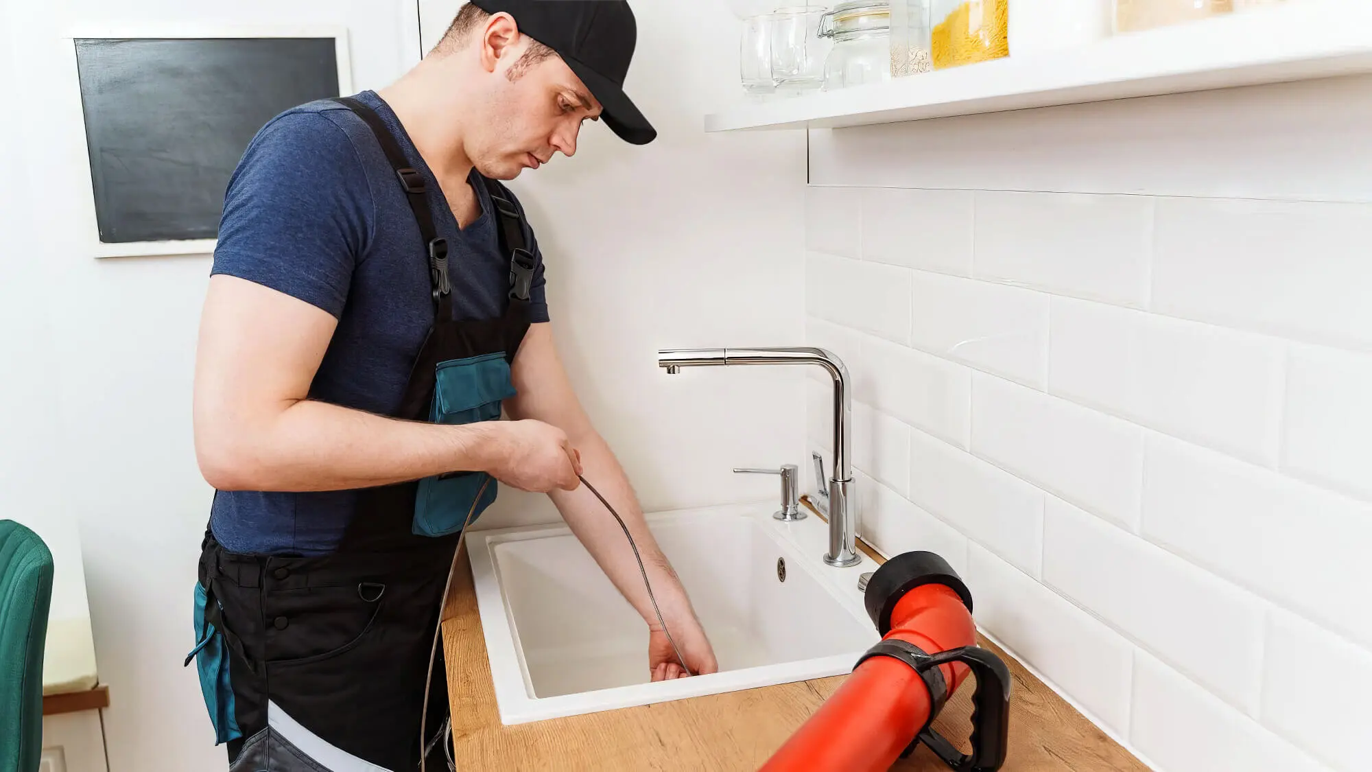 2024 06 Local Plumber Unblocking Laundry Sink Local Plumber Unblocking Laundry Sink