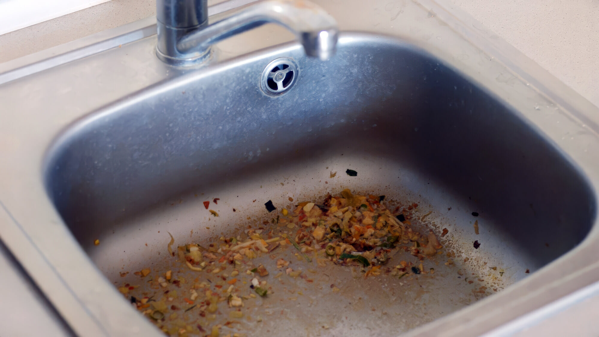 2024 09 Debris Stuck In Sink Debris Stuck Sink
