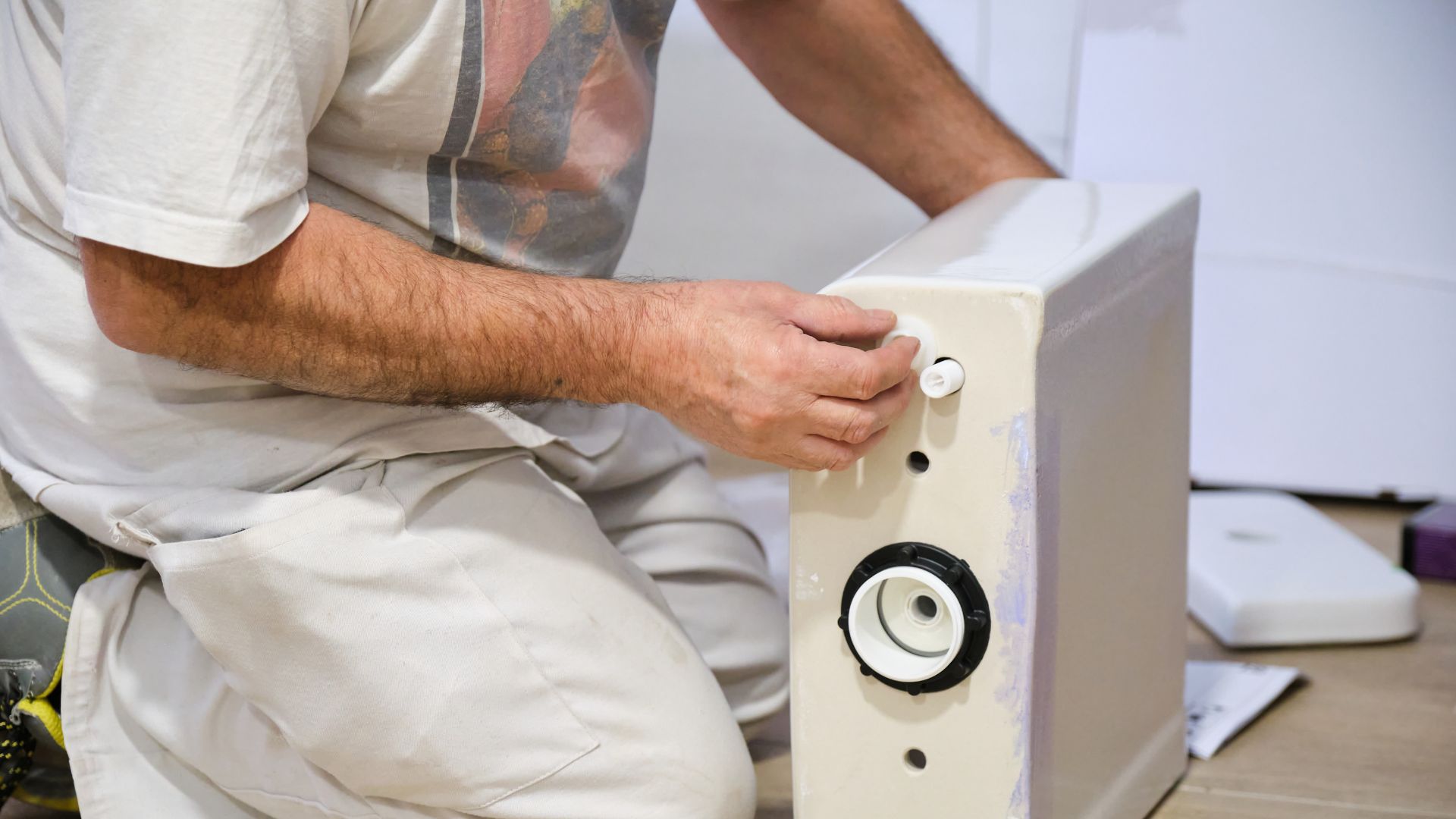 Replacing Toilet Cistern