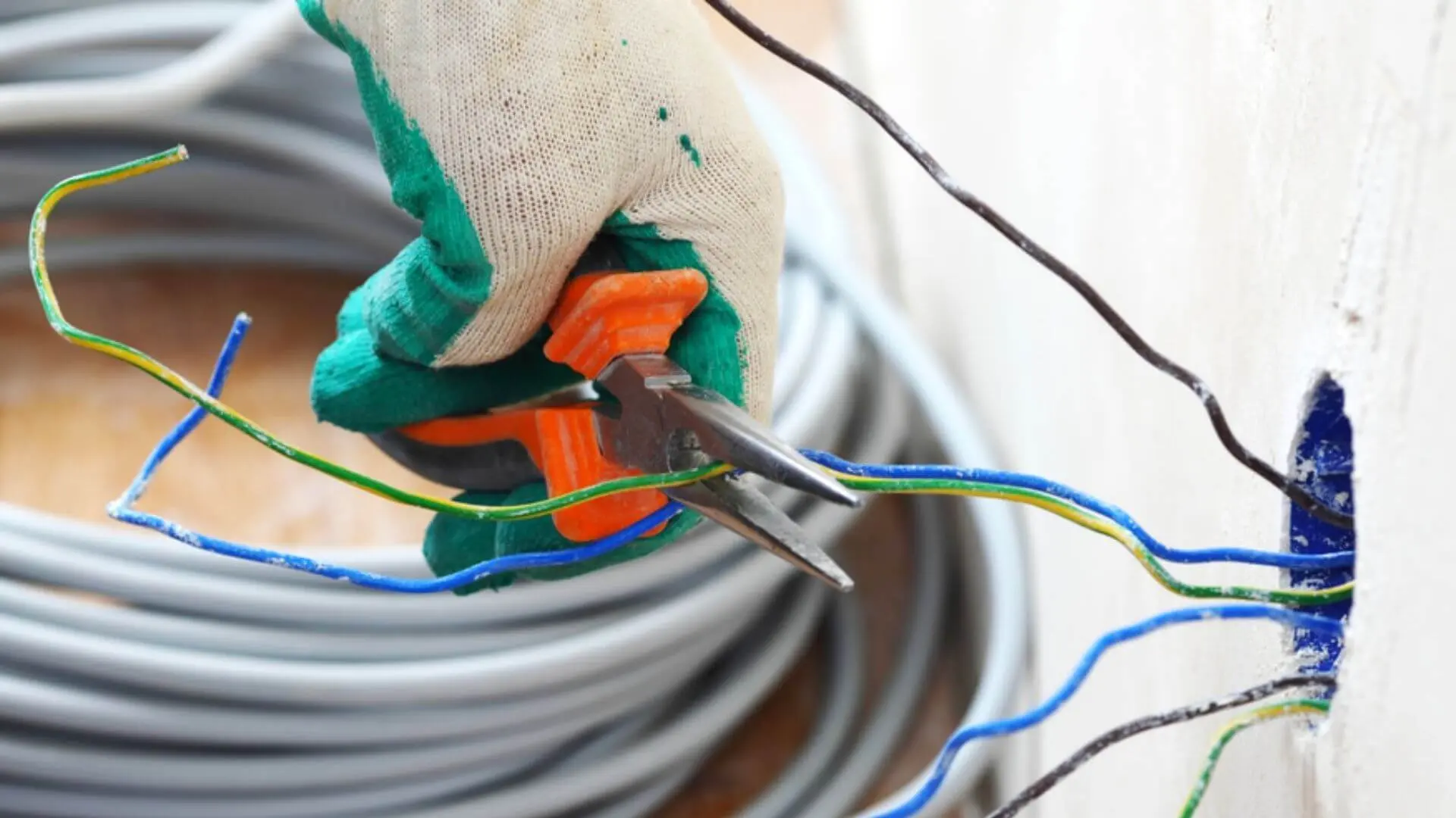 Tools Wire Appliance Wall