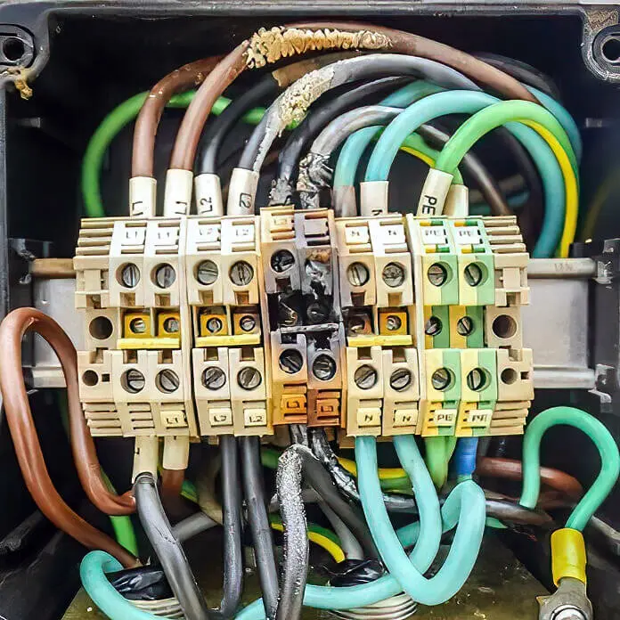 Wall Switch Board Explosion