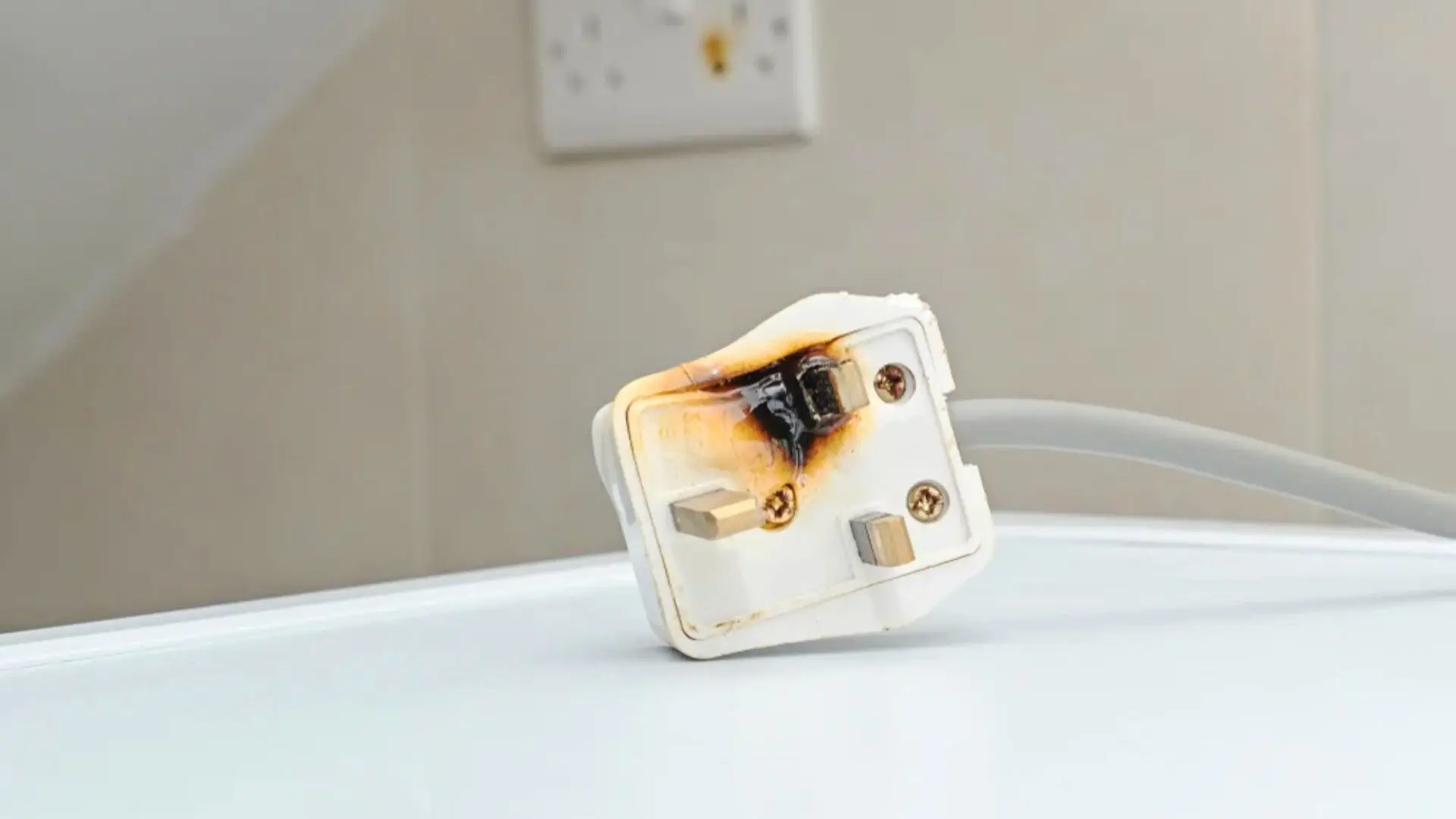 Burnt Power Outlet