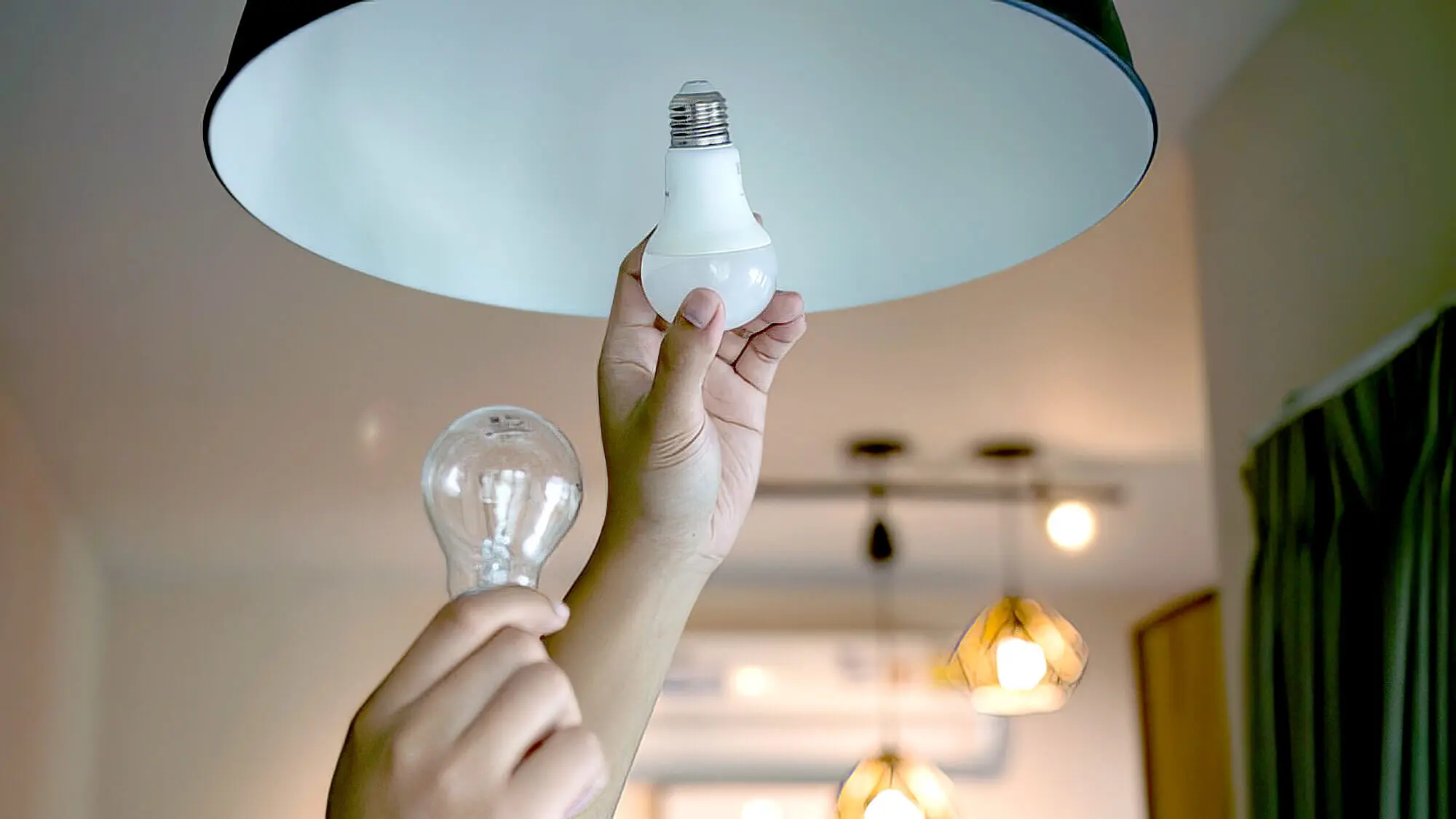 Changing Led Light Bulb Changing Led Light Bulb