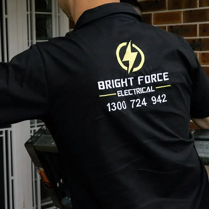 Bright Force Electrical Team Shirt Design
