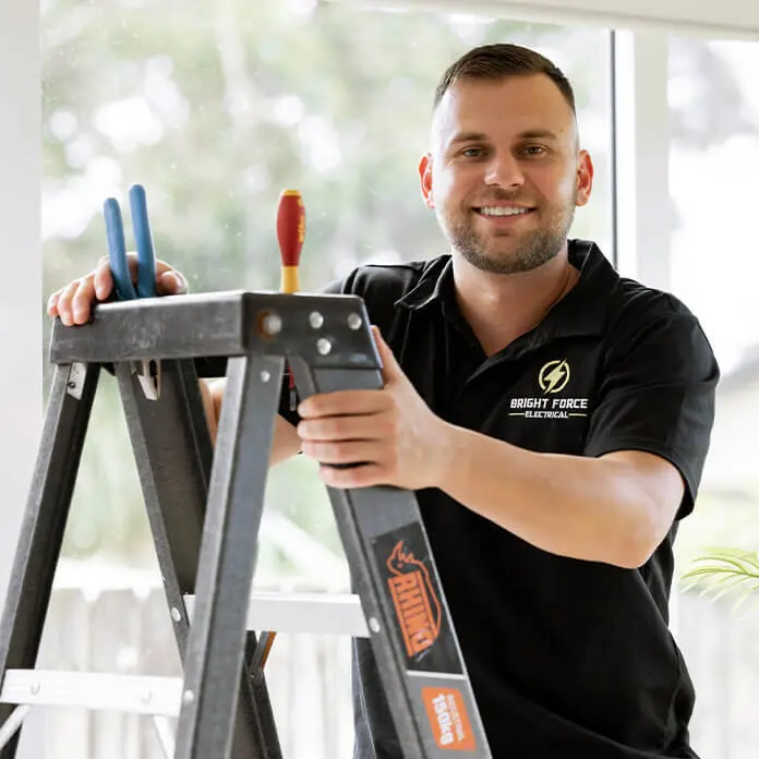 Electrician Staning Ladder
