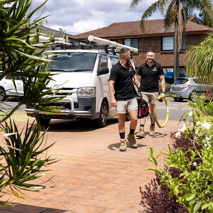 Electricians Arriving Sydney Job