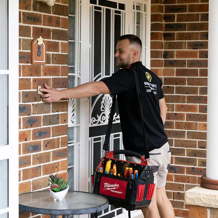 Ringing Customer Door Bell
