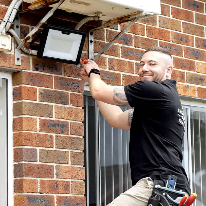 Sensor Light Installation