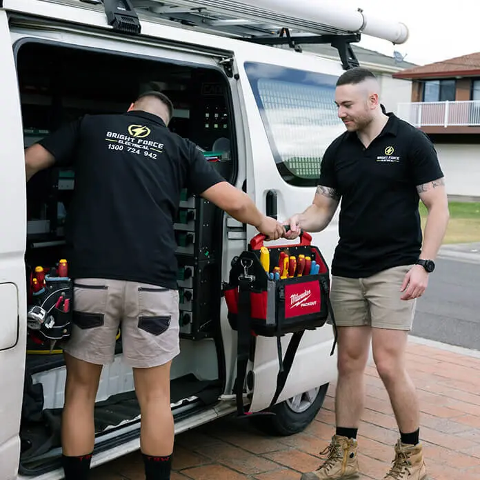 Unloading Van