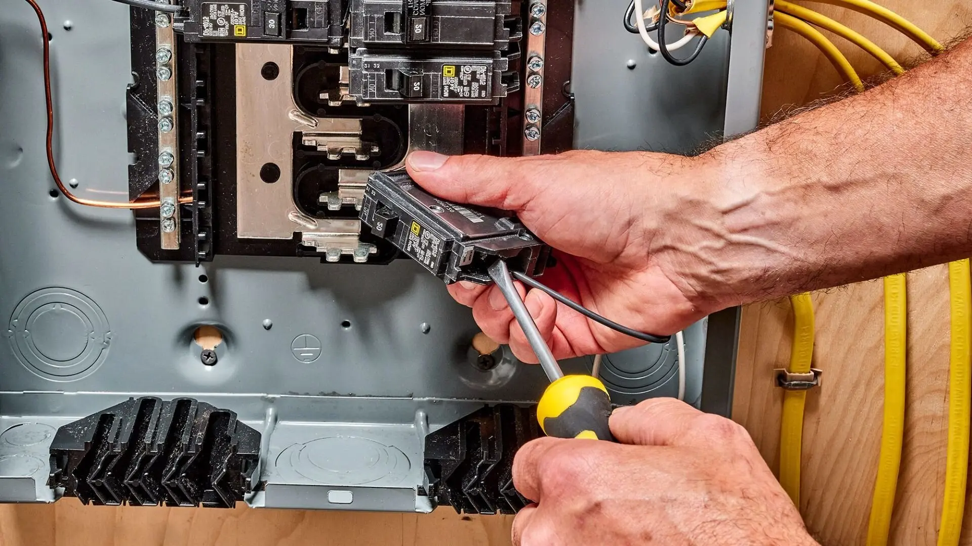 2023 07 Fixing Electrical Service Panel Fixing Electrical Service Panel