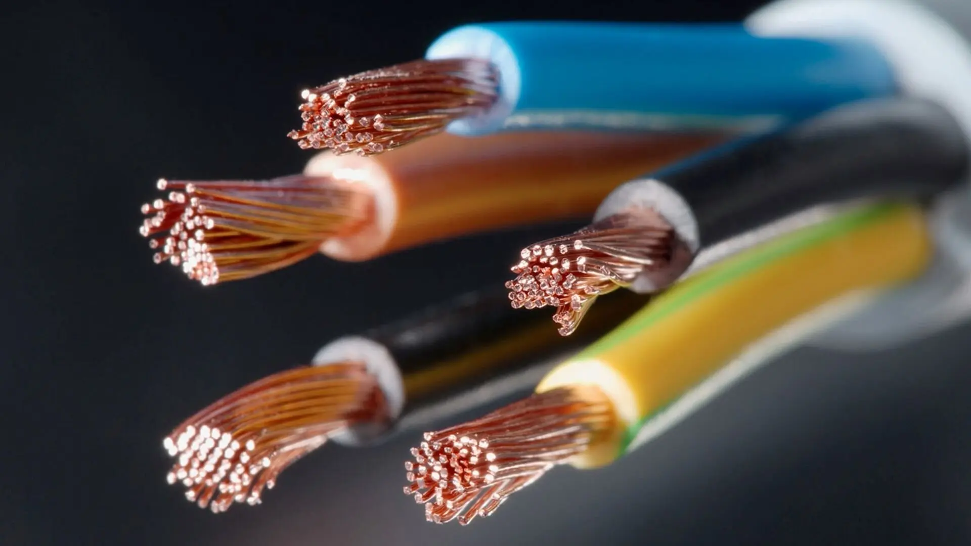 Colour Copper Wiring