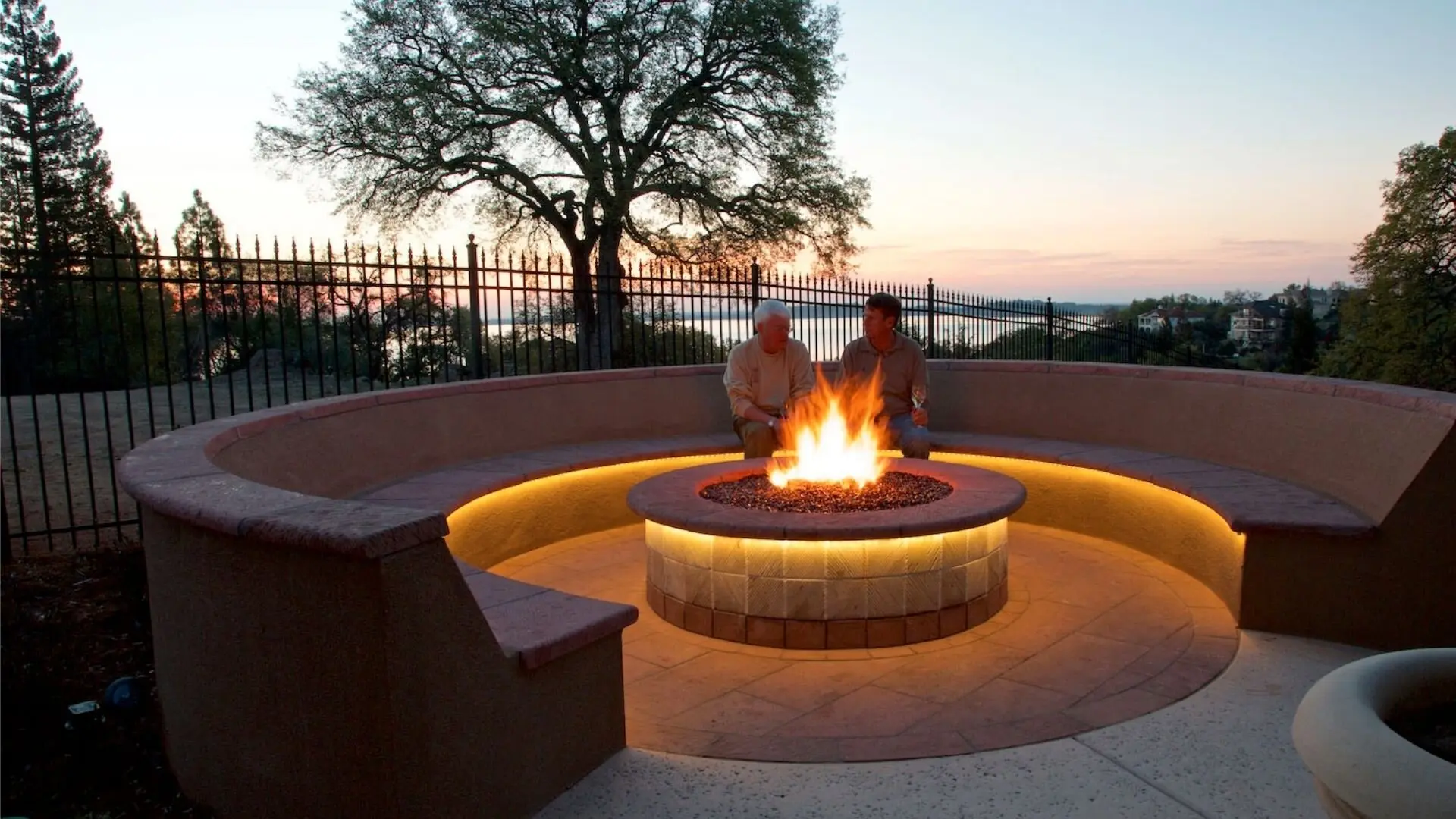 Men Fire Led Lighting