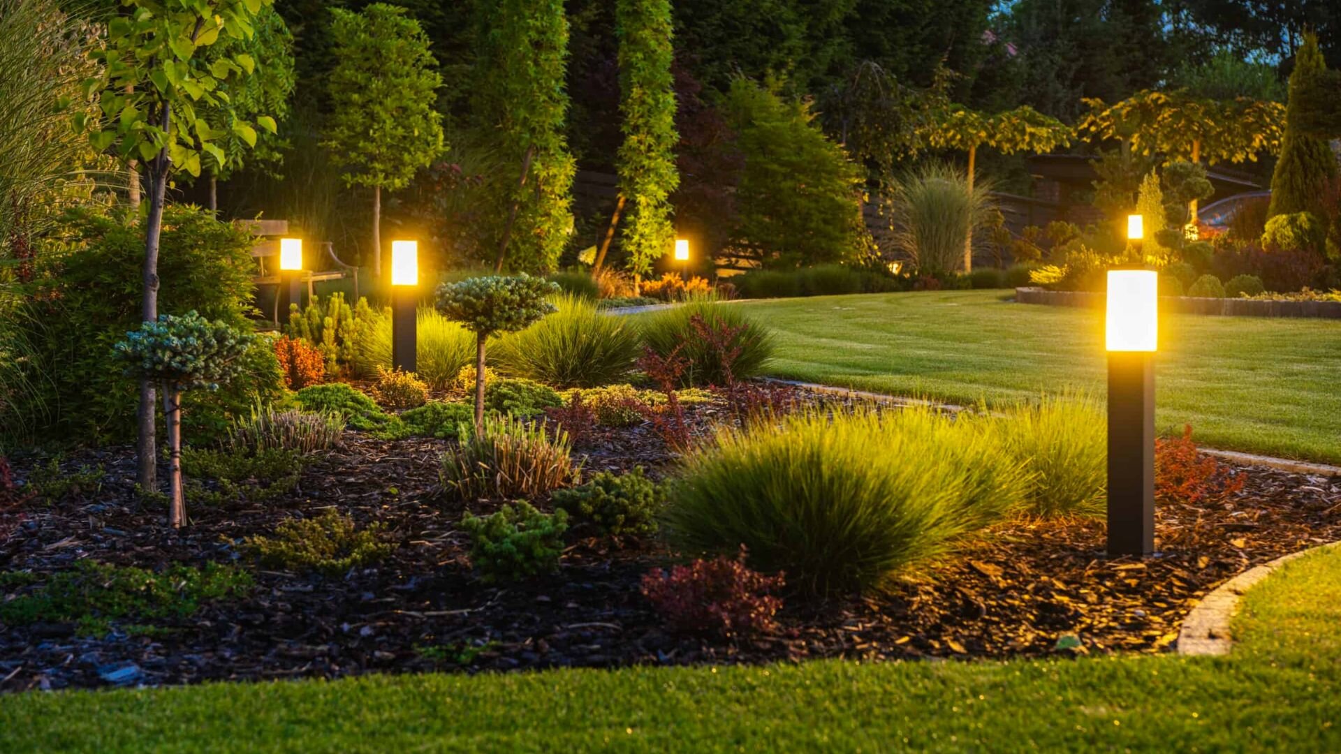 Smart Outdoor Lights Garden