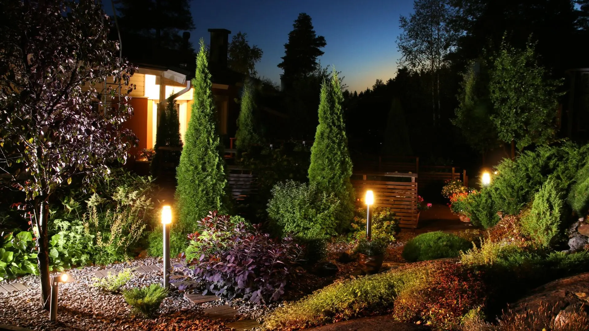 Garden Sensor Lighting