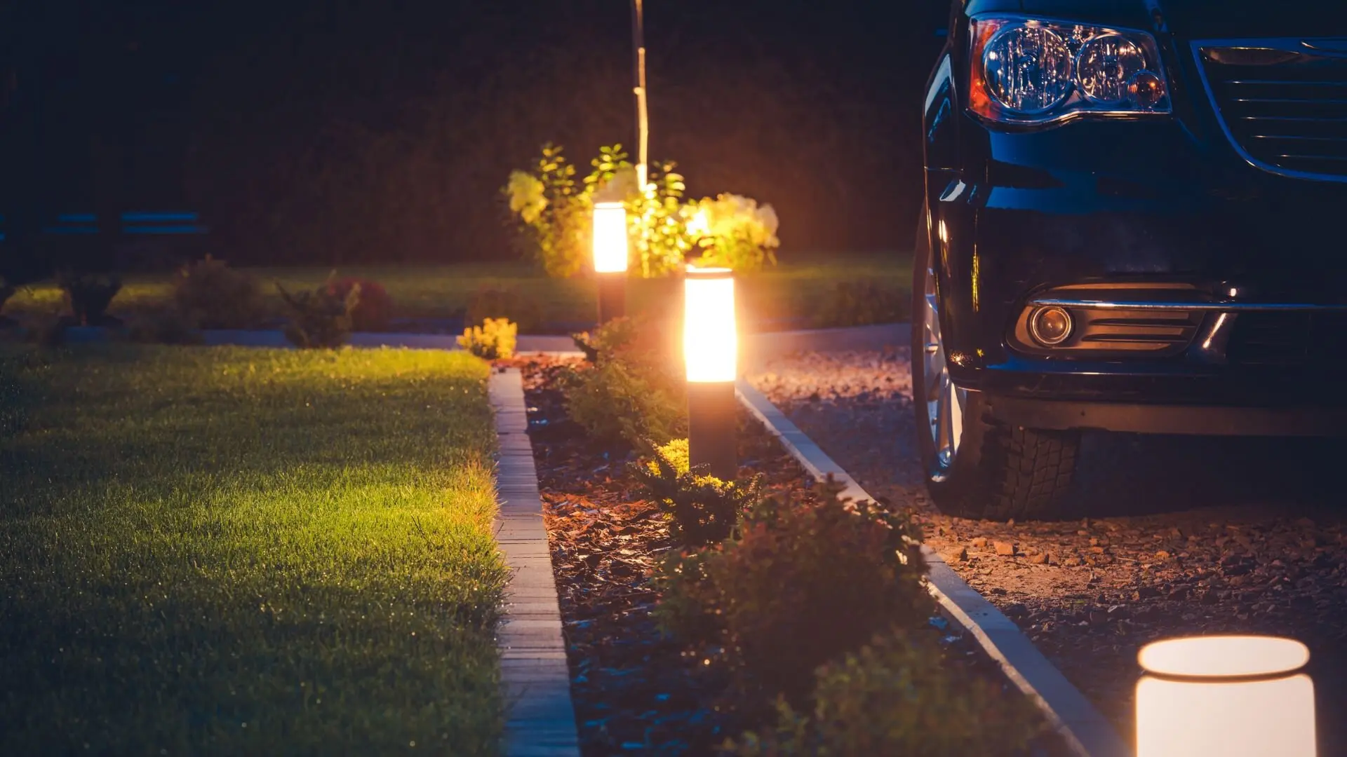 Lights Path Driveway